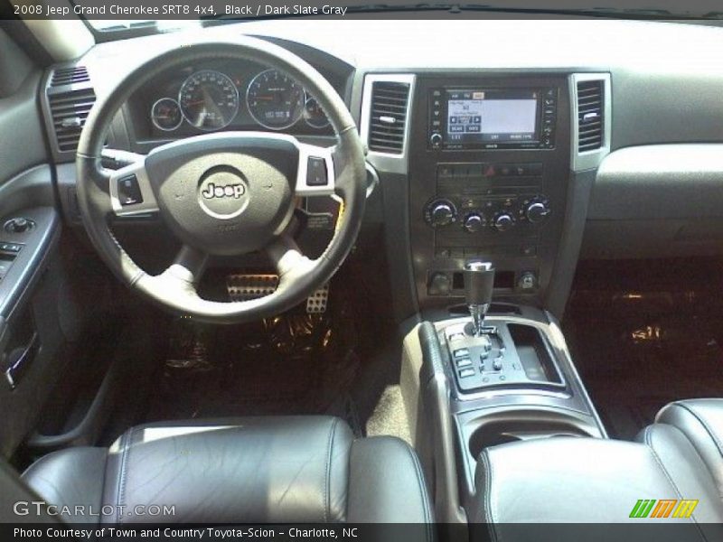 Black / Dark Slate Gray 2008 Jeep Grand Cherokee SRT8 4x4