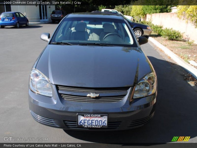 Slate Metallic / Gray 2009 Chevrolet Cobalt LS Sedan