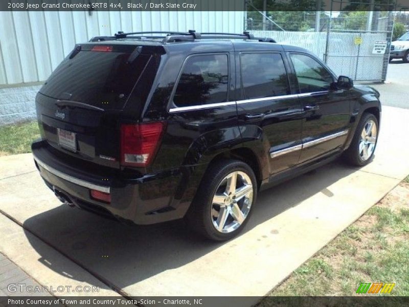 Black / Dark Slate Gray 2008 Jeep Grand Cherokee SRT8 4x4