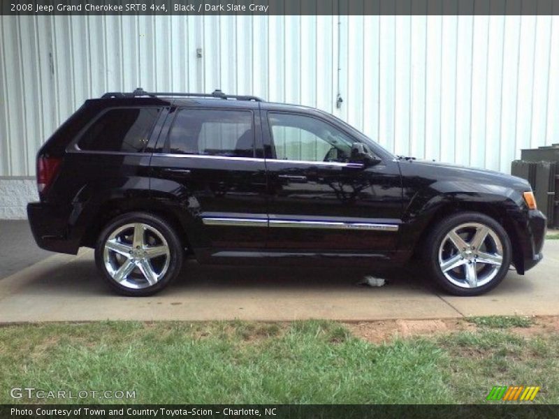 Black / Dark Slate Gray 2008 Jeep Grand Cherokee SRT8 4x4
