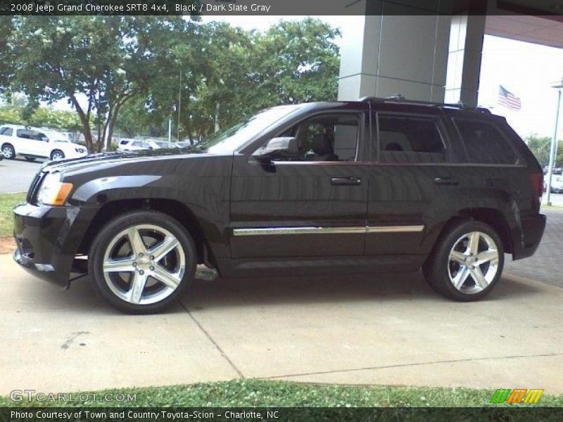 Black / Dark Slate Gray 2008 Jeep Grand Cherokee SRT8 4x4