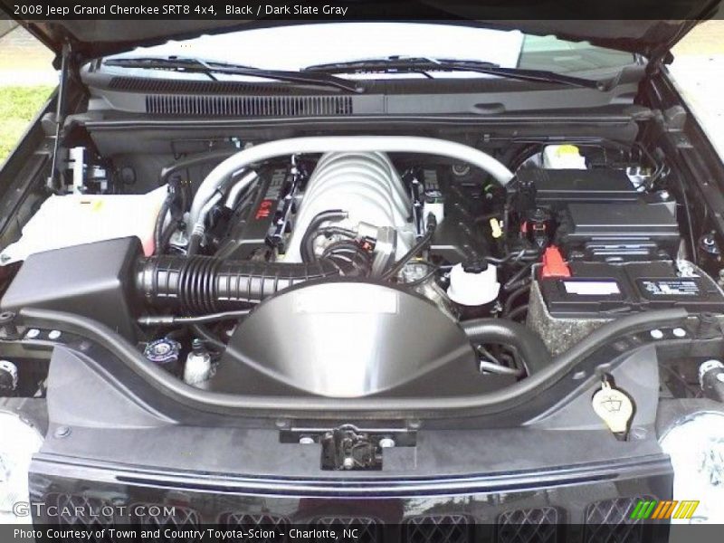Black / Dark Slate Gray 2008 Jeep Grand Cherokee SRT8 4x4