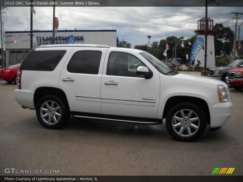 Summit White / Ebony 2010 GMC Yukon Denali AWD