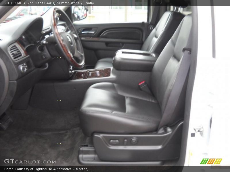 Summit White / Ebony 2010 GMC Yukon Denali AWD