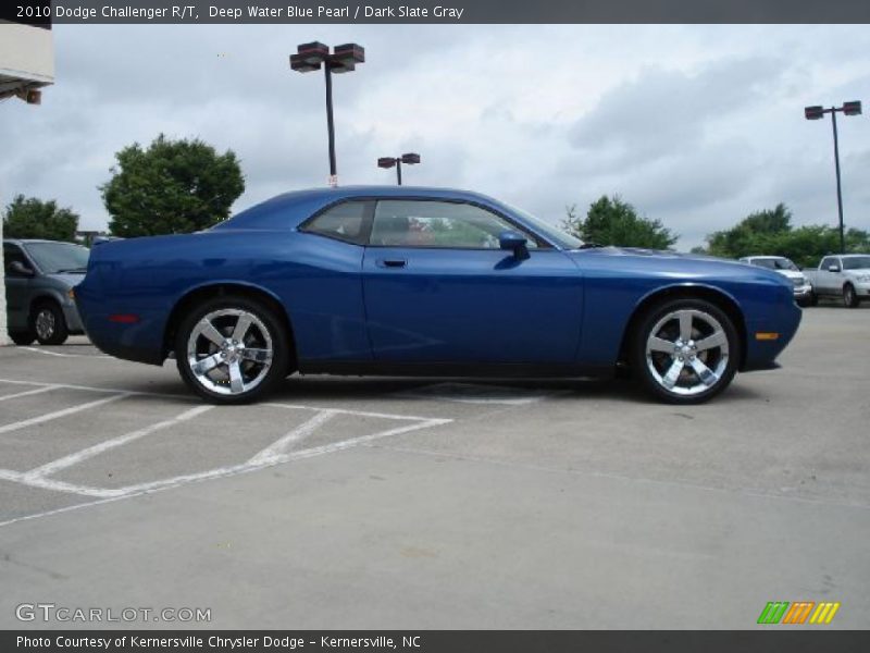 Deep Water Blue Pearl / Dark Slate Gray 2010 Dodge Challenger R/T