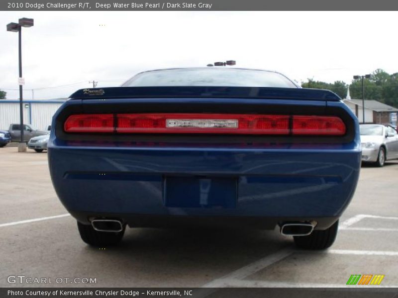 Deep Water Blue Pearl / Dark Slate Gray 2010 Dodge Challenger R/T