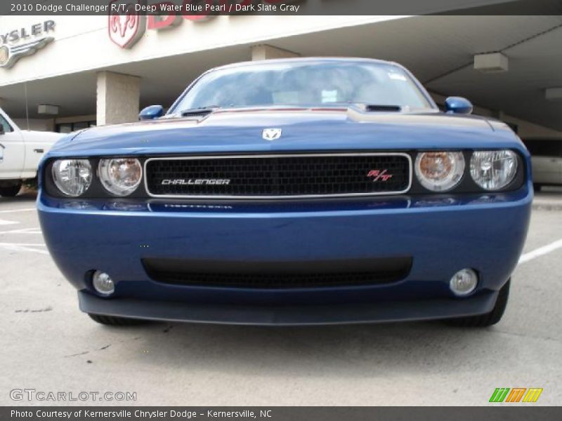 Deep Water Blue Pearl / Dark Slate Gray 2010 Dodge Challenger R/T