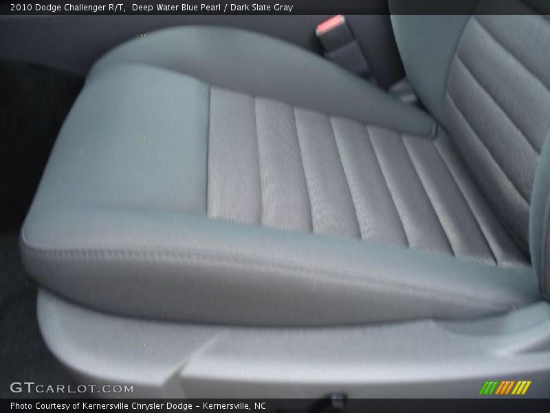Deep Water Blue Pearl / Dark Slate Gray 2010 Dodge Challenger R/T