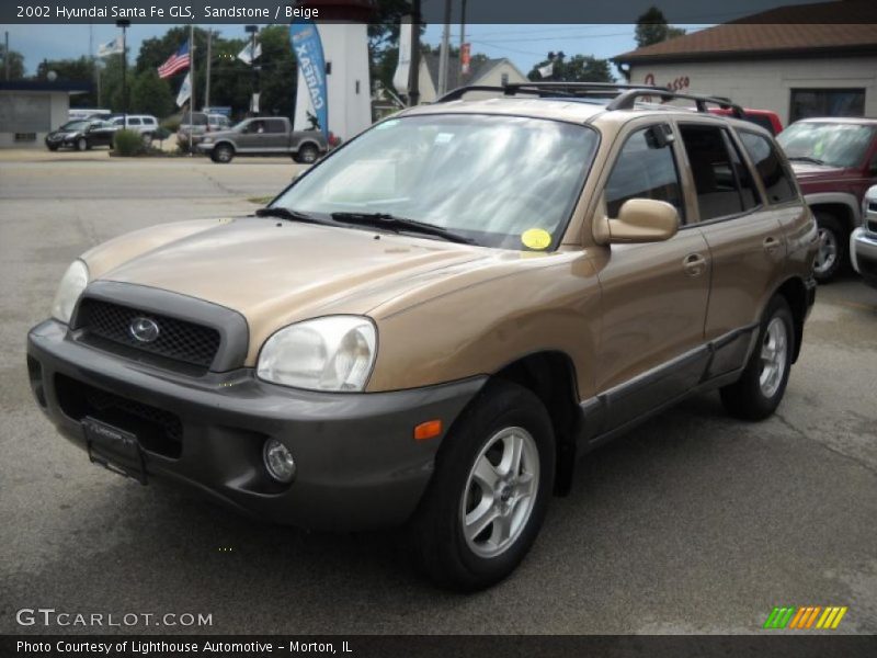 Sandstone / Beige 2002 Hyundai Santa Fe GLS