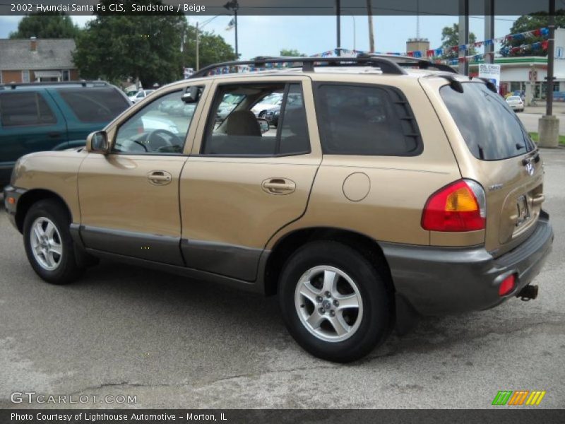 Sandstone / Beige 2002 Hyundai Santa Fe GLS