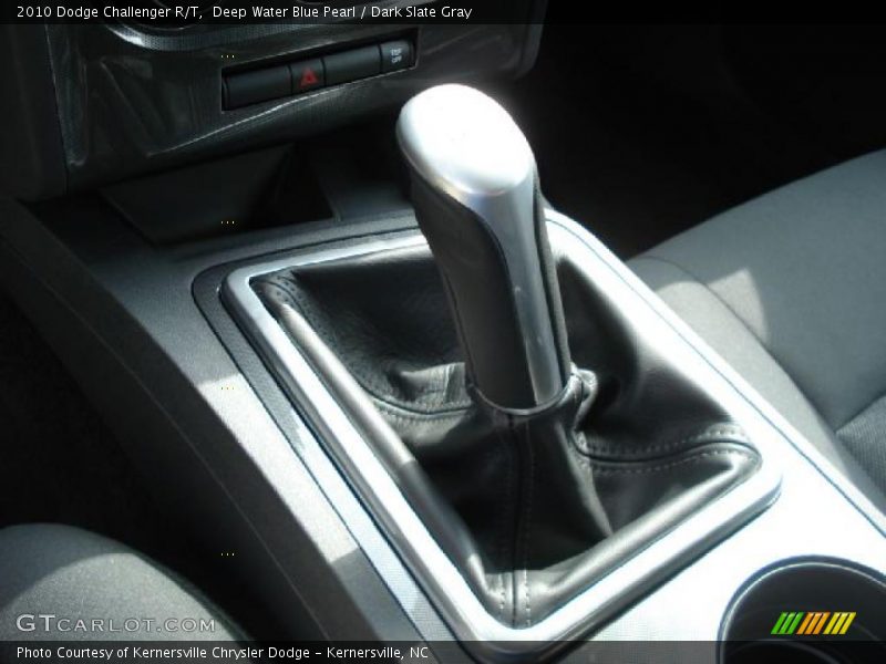 Deep Water Blue Pearl / Dark Slate Gray 2010 Dodge Challenger R/T