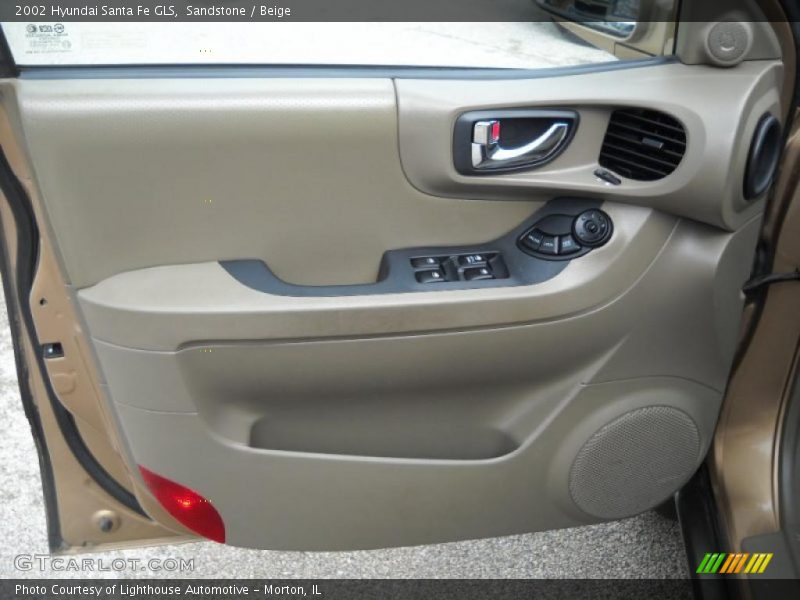 Sandstone / Beige 2002 Hyundai Santa Fe GLS