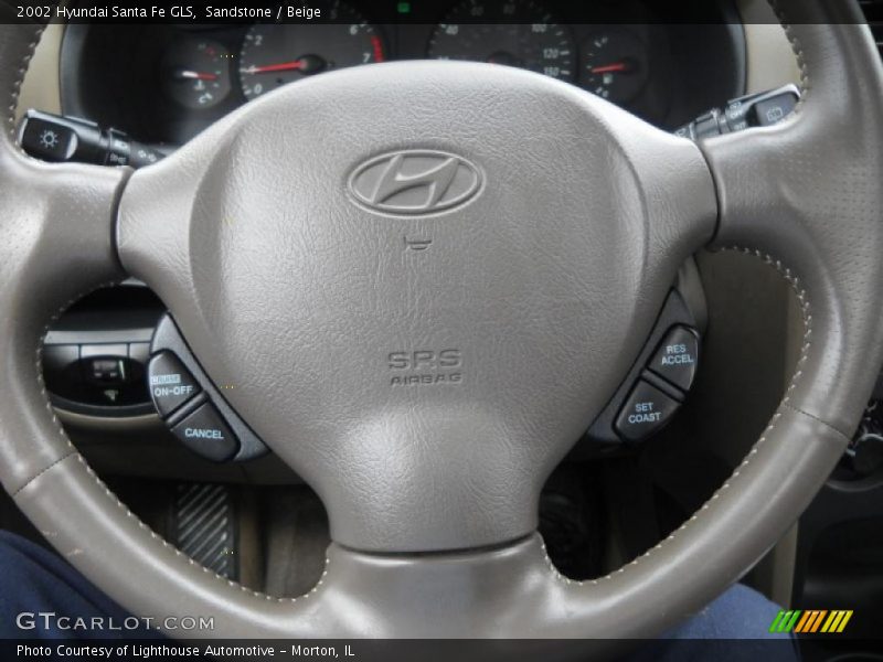 Sandstone / Beige 2002 Hyundai Santa Fe GLS
