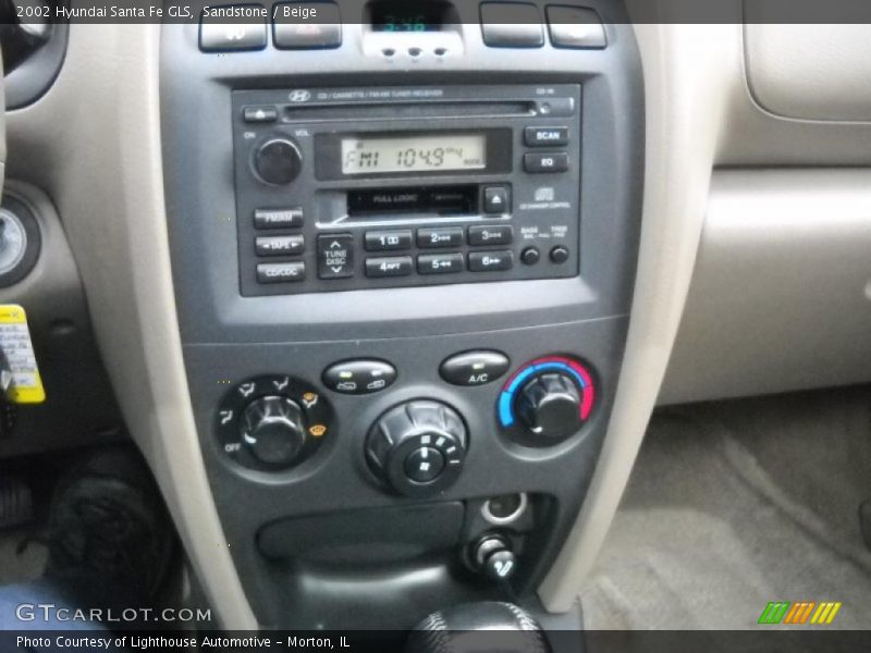 Sandstone / Beige 2002 Hyundai Santa Fe GLS