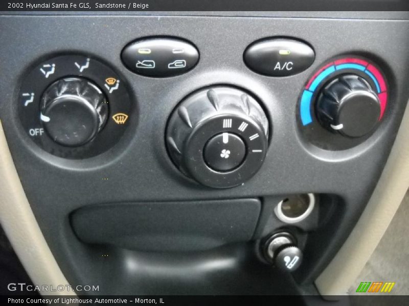 Sandstone / Beige 2002 Hyundai Santa Fe GLS