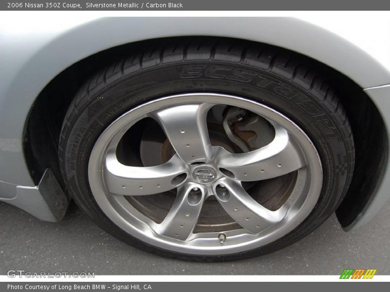 Silverstone Metallic / Carbon Black 2006 Nissan 350Z Coupe