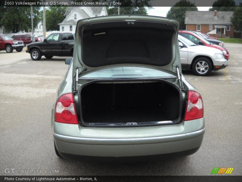 Fresco Green Metallic / Grey 2003 Volkswagen Passat GLS Sedan