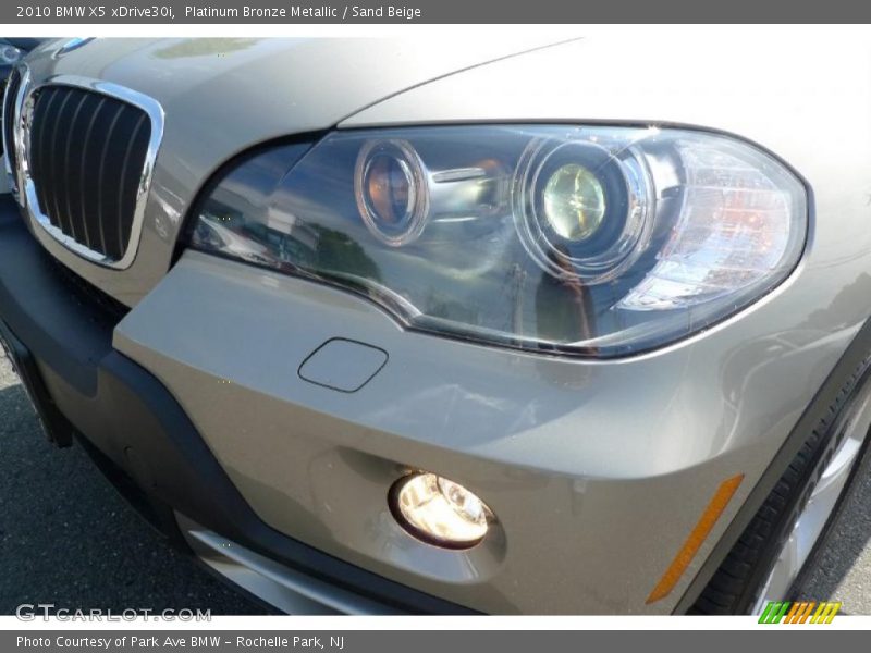 Platinum Bronze Metallic / Sand Beige 2010 BMW X5 xDrive30i