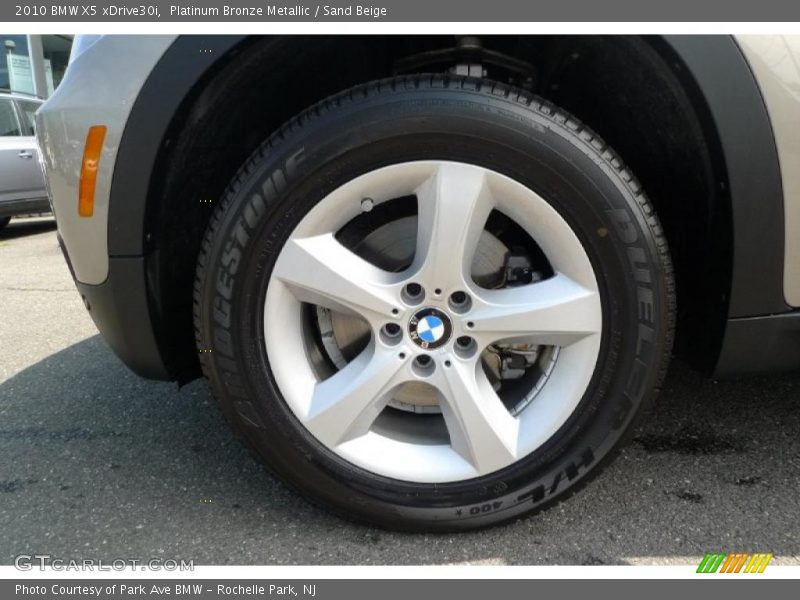 Platinum Bronze Metallic / Sand Beige 2010 BMW X5 xDrive30i
