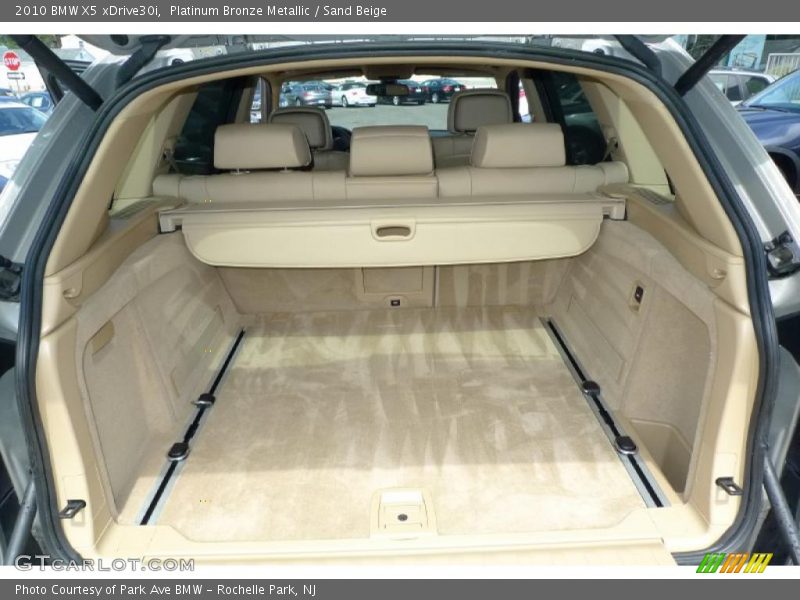 Platinum Bronze Metallic / Sand Beige 2010 BMW X5 xDrive30i