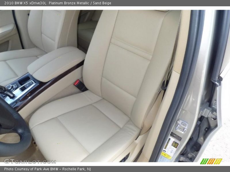 Platinum Bronze Metallic / Sand Beige 2010 BMW X5 xDrive30i