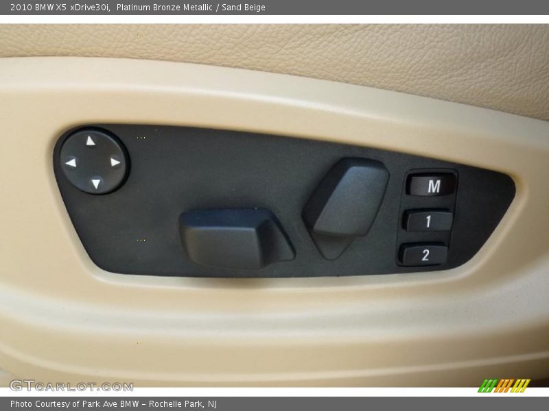 Platinum Bronze Metallic / Sand Beige 2010 BMW X5 xDrive30i