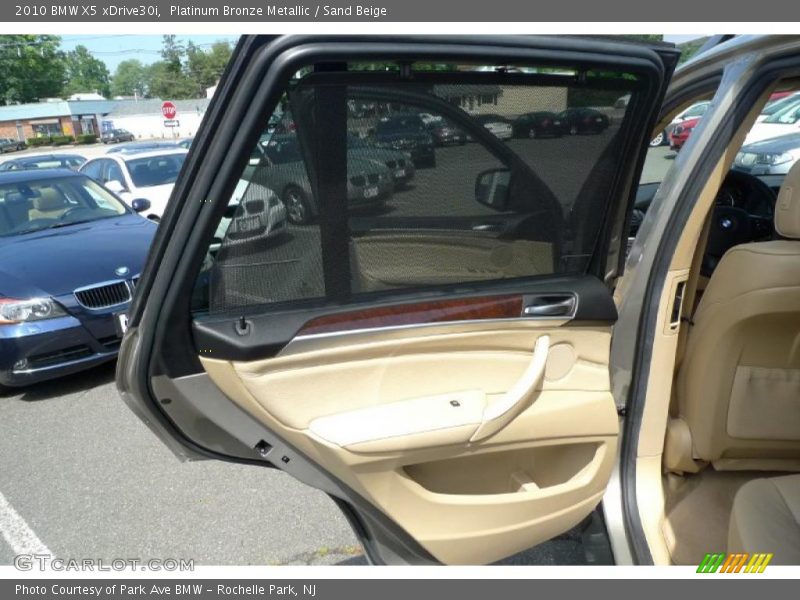 Platinum Bronze Metallic / Sand Beige 2010 BMW X5 xDrive30i