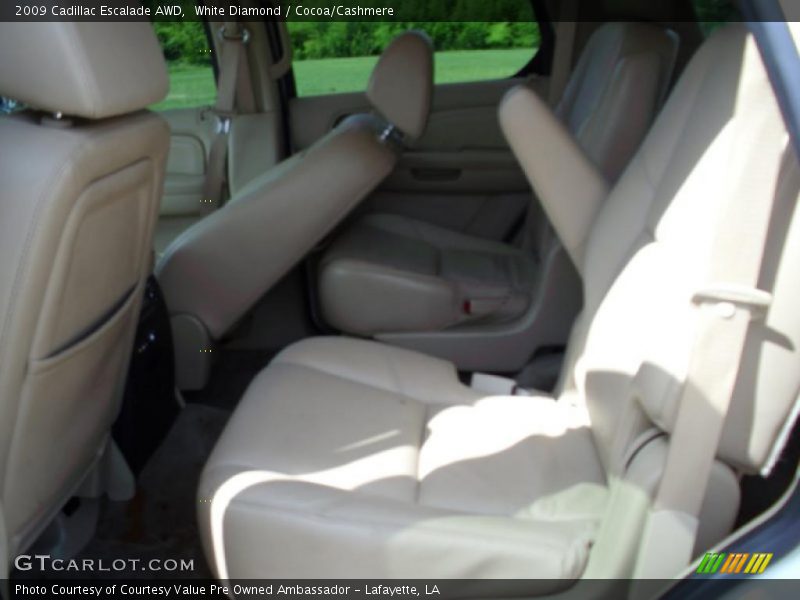 White Diamond / Cocoa/Cashmere 2009 Cadillac Escalade AWD