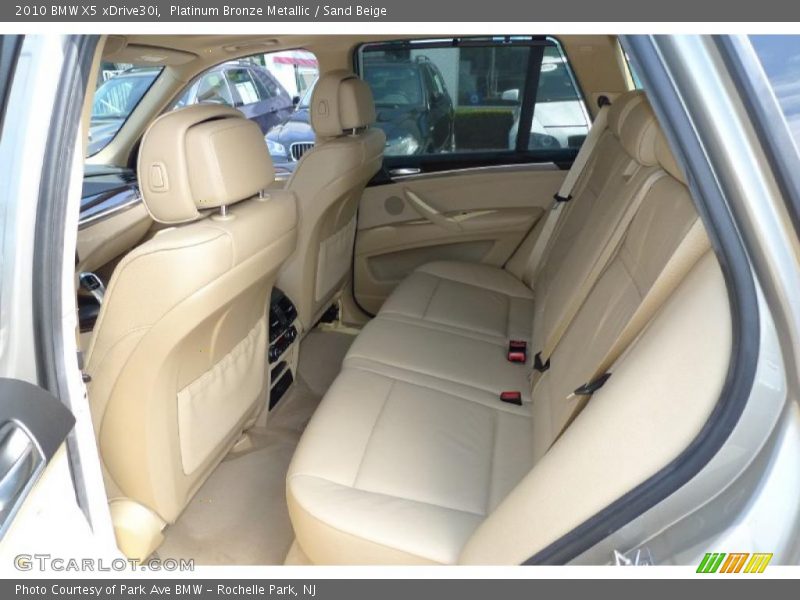 Platinum Bronze Metallic / Sand Beige 2010 BMW X5 xDrive30i