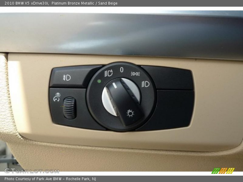 Platinum Bronze Metallic / Sand Beige 2010 BMW X5 xDrive30i