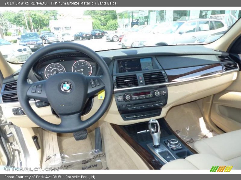Platinum Bronze Metallic / Sand Beige 2010 BMW X5 xDrive30i