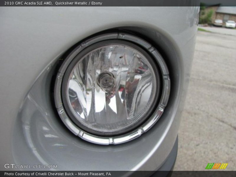Quicksilver Metallic / Ebony 2010 GMC Acadia SLE AWD