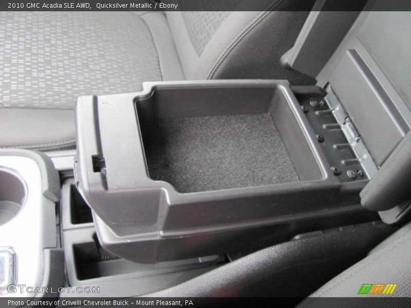 Quicksilver Metallic / Ebony 2010 GMC Acadia SLE AWD