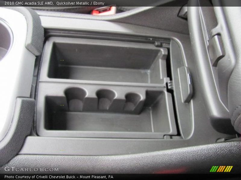 Quicksilver Metallic / Ebony 2010 GMC Acadia SLE AWD
