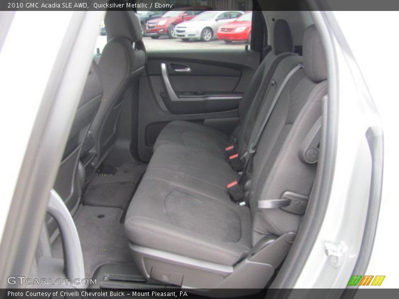 Quicksilver Metallic / Ebony 2010 GMC Acadia SLE AWD