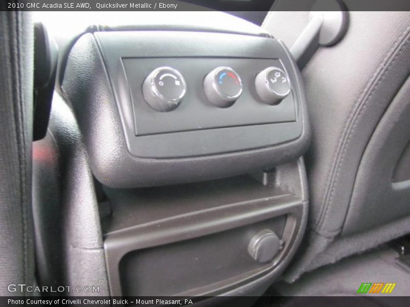 Quicksilver Metallic / Ebony 2010 GMC Acadia SLE AWD