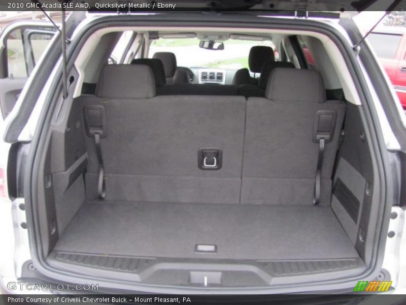 Quicksilver Metallic / Ebony 2010 GMC Acadia SLE AWD