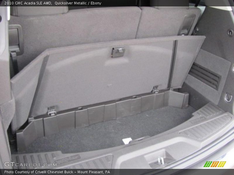 Quicksilver Metallic / Ebony 2010 GMC Acadia SLE AWD