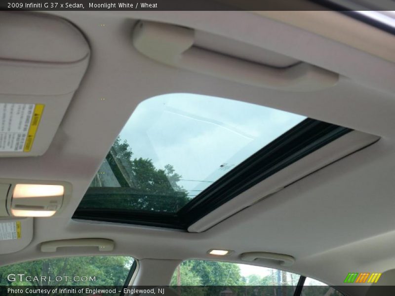 Moonlight White / Wheat 2009 Infiniti G 37 x Sedan