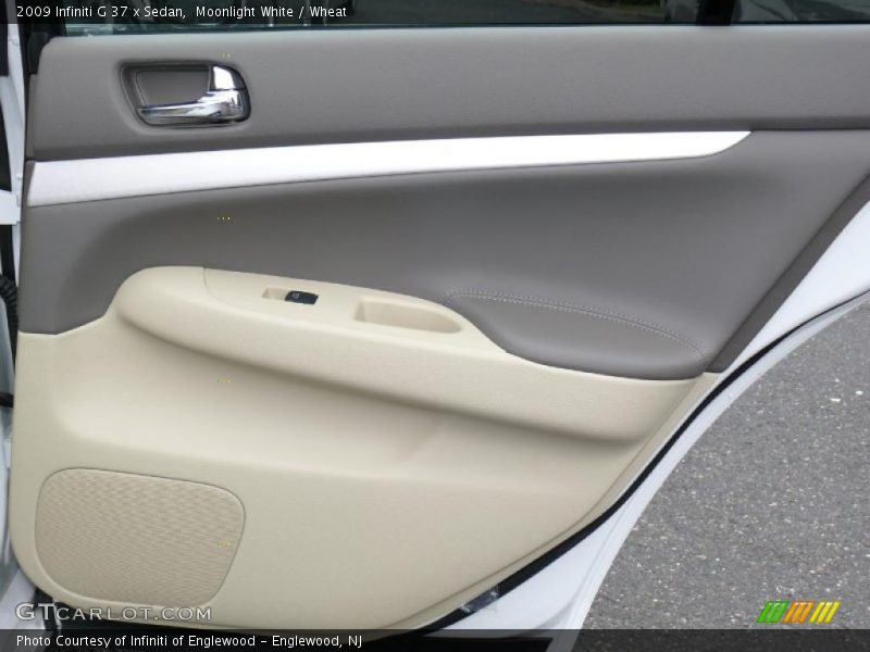 Moonlight White / Wheat 2009 Infiniti G 37 x Sedan