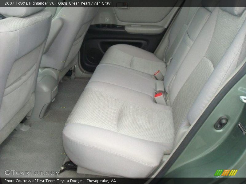 Oasis Green Pearl / Ash Gray 2007 Toyota Highlander V6