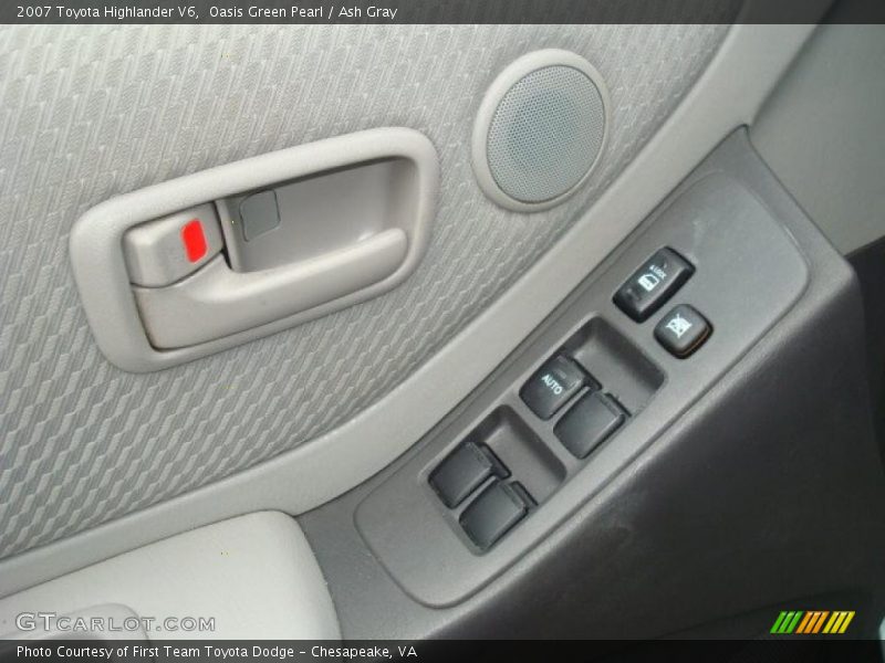 Oasis Green Pearl / Ash Gray 2007 Toyota Highlander V6
