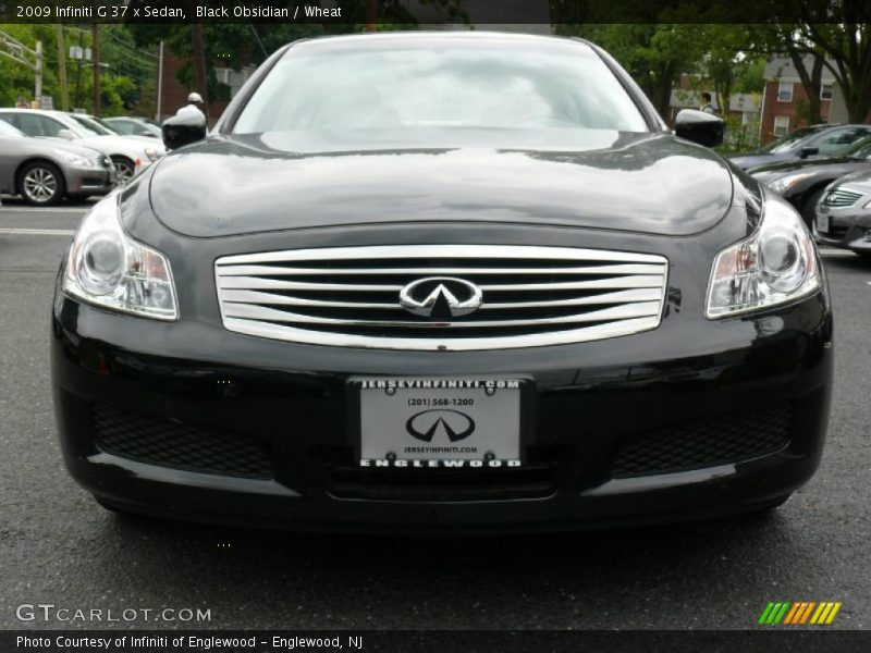 Black Obsidian / Wheat 2009 Infiniti G 37 x Sedan