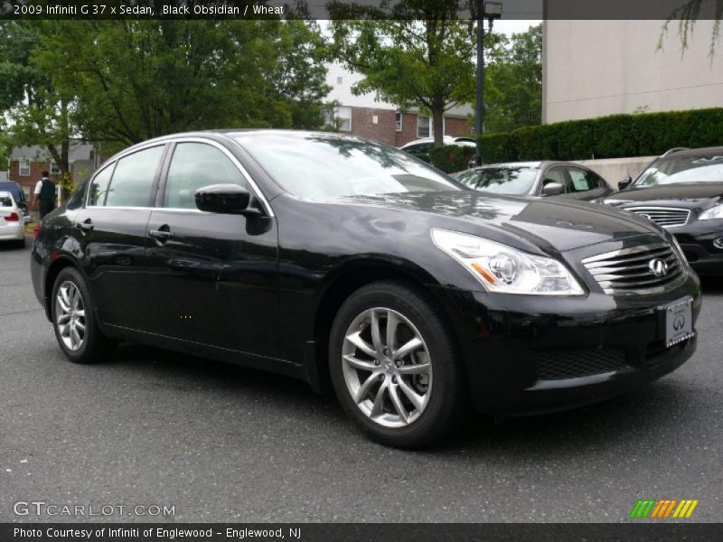 Black Obsidian / Wheat 2009 Infiniti G 37 x Sedan