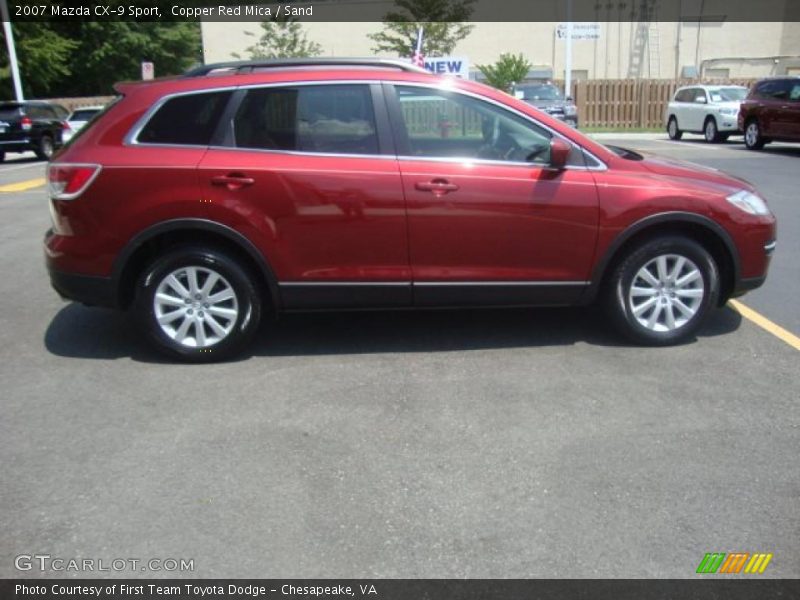 Copper Red Mica / Sand 2007 Mazda CX-9 Sport
