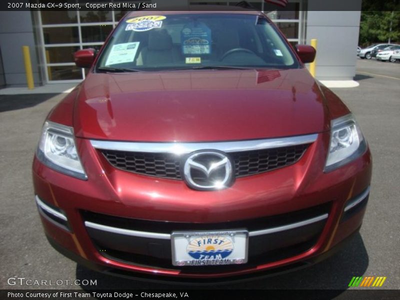 Copper Red Mica / Sand 2007 Mazda CX-9 Sport