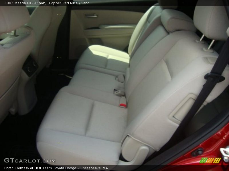 Copper Red Mica / Sand 2007 Mazda CX-9 Sport