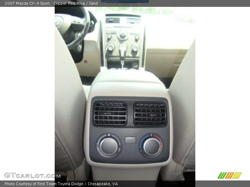 Copper Red Mica / Sand 2007 Mazda CX-9 Sport