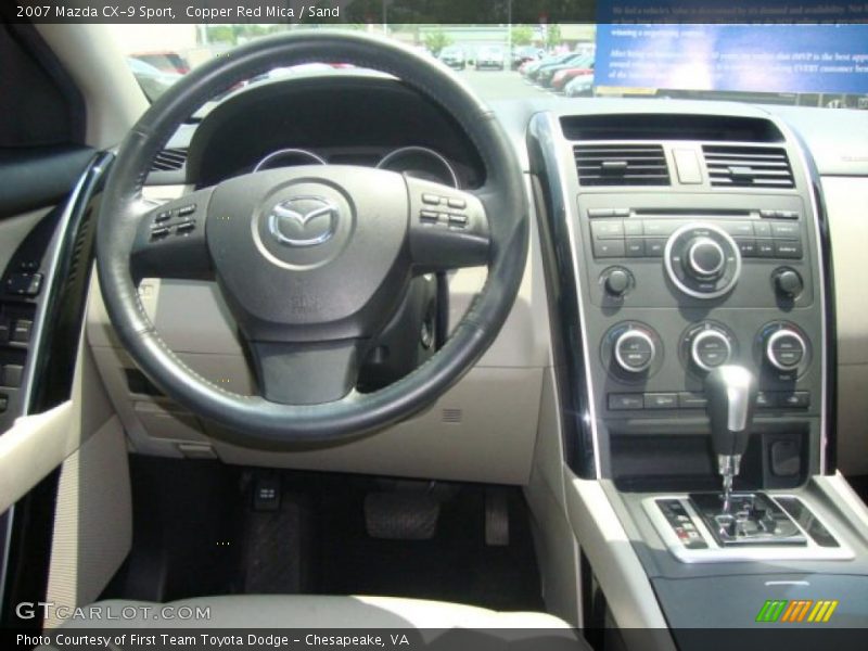 Copper Red Mica / Sand 2007 Mazda CX-9 Sport