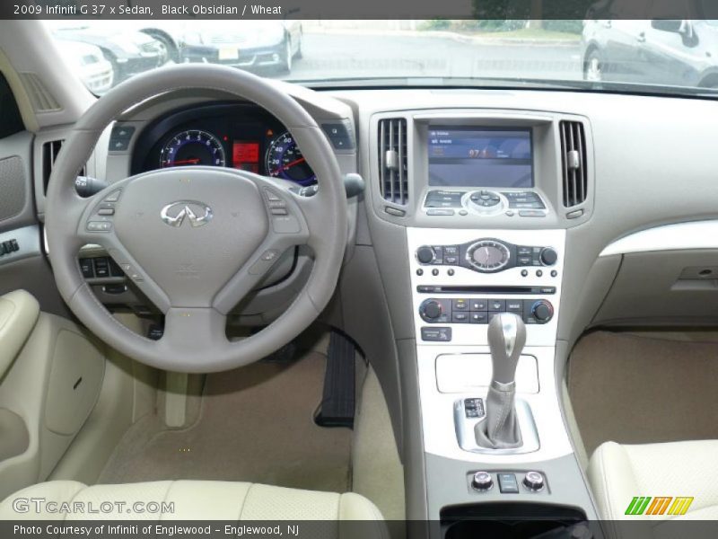 Black Obsidian / Wheat 2009 Infiniti G 37 x Sedan